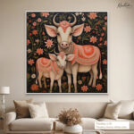 Mata and Vatsa Canvas Wall Art - Image 10
