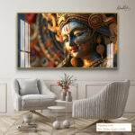 Face of the Divine Mother Acrylic Wall Art - Image 10