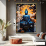 Dhyana Mudra Acrylic Wall Art - Image 10