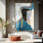 Woman's Face Acrylic Wall Art - Image 10