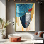 Woman's Face 2 Acrylic Wall Art - Image 10