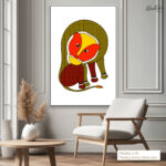 Vibrant Wildlife Canvas Wall Art - Image 10