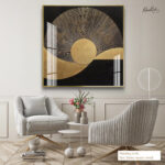 Golden Solstice Acrylic Wall Art - Image 10