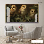 The Midnight Owls Acrylic Wall Art - Image 10