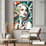 Modern & Bold Canvas Wall Art - Image 8