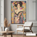 Klimt-Inspired Elegance Canvas Wall Art - Image 11
