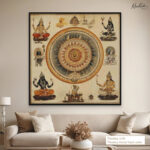 Sacred Wheel Canvas Wall Art - Image 11