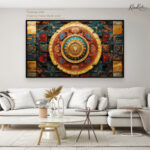 Sacred Wheel Canvas Wall Art - Image 11