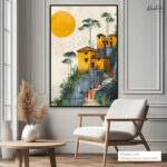 Golden Path Canvas Wall Art - Image 11