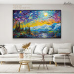 Midnight Surge Canvas Wall Art - Image 11