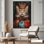 Regal Whimsy Canvas Wall Art - Image 11