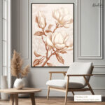Serene Magnolias Canvas Wall Art - Image 11