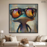 Speckled Spectacles Canvas Wall Art - Image 11