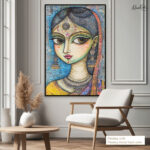 Graceful Rani Canvas Wall Art - Image 11