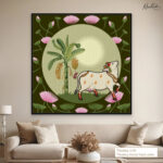 Kamadhenu Canvas Wall Art - Image 11