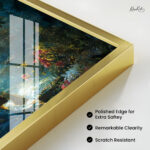 Radha and Krishna's Embrace Acrylic Wall Art - Image 11