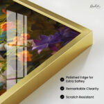 Radha Krishna Portrait Acrylic Wall Art - Image 11