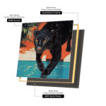 Black Panther Acrylic Wall Art - Image 11