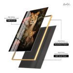 Lion King and Prince Acrylic Wall Art - Image 11