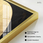 Golden Eclipse Acrylic Wall Art - Image 11