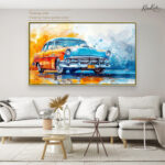 Azure Horizon Canvas Wall Art - Image 12