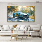 Emerald Speedster Canvas Wall Art - Image 12