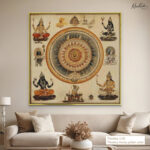 Sacred Wheel Canvas Wall Art - Image 12