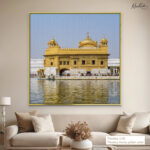 Golden Reflection Canvas Wall Art - Image 12