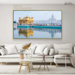 Majestic Golden Temple Canvas Wall Art - Image 12