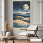 Indigo Sands Canvas Wall Art - Image 12