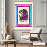 Folk Art Canvas Wall Art - Image 12