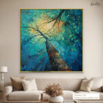 Emerald Canopy Canvas Wall Art - Image 12