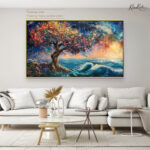Midnight Bloom Canvas Wall Art - Image 12