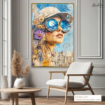 Lunar Lens Canvas Wall Art - Image 12