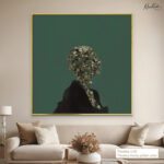 Stone Mosaic Muse Canvas Wall Art - Image 12