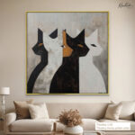 Sleek Shadows Canvas Wall Art - Image 12