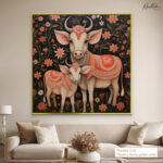 Mata and Vatsa Canvas Wall Art - Image 12