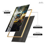 Radha and Krishna Swing Acrylic Wall Art - Image 12