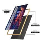 The Meditating Shiva Acrylic Wall Art - Image 12