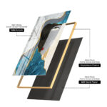 Woman's Face Acrylic Wall Art - Image 12