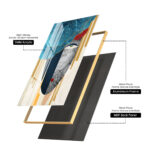 Woman's Face 2 Acrylic Wall Art - Image 12