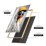 DJ Cluck Rooster Acrylic Wall Art - Image 12