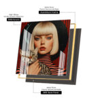 Lunar Feline Acrylic Wall Art - Image 12