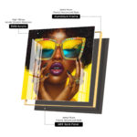 Spectrum of Glamour Acrylic Wall Art - Image 12