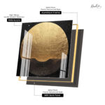 Golden Eclipse Acrylic Wall Art - Image 12
