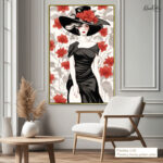 Noir Elegance Canvas Wall Art - Image 12