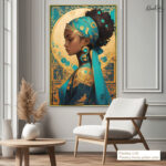 Azure Majesty Canvas Wall Art - Image 12