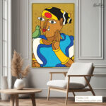 Modern Jamini Canvas Wall Art - Image 12