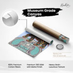 Royal Elephant Canvas Wall Art - Image 13