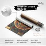 Sacred Wheel Canvas Wall Art - Image 13